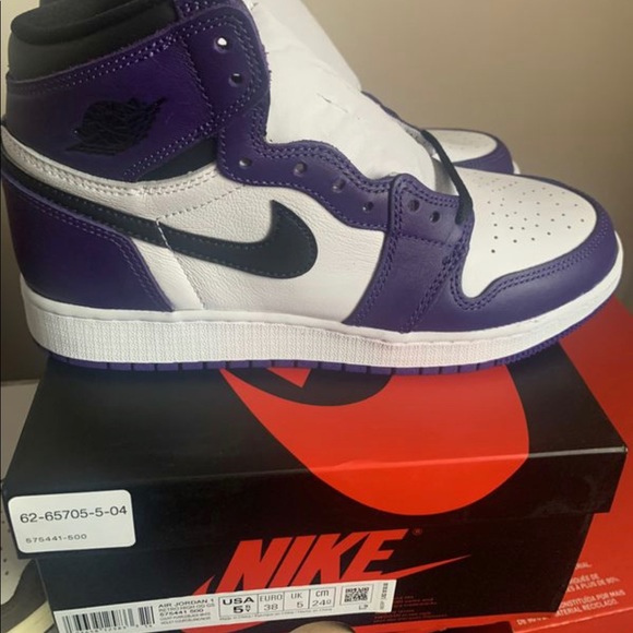 jordan purple 1s